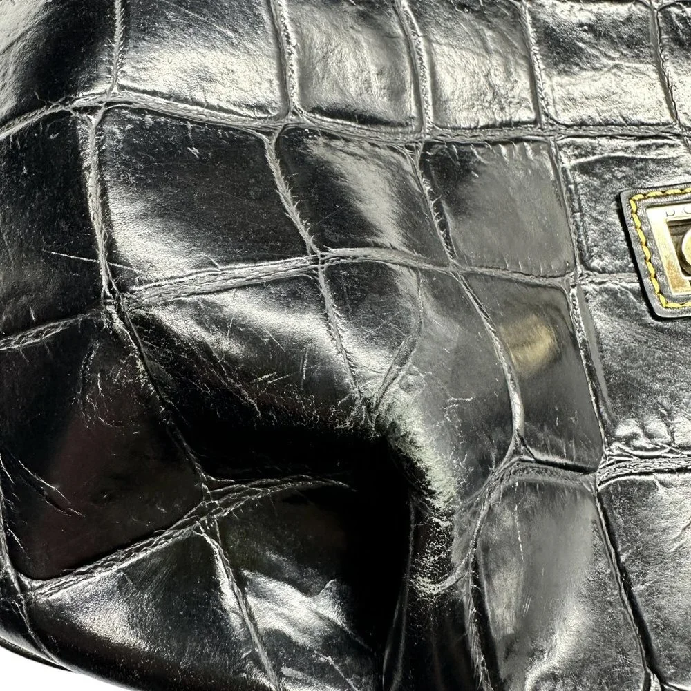 Dooney & Bourke Reptile Print Shoulder Bag - Picture 7 of 16
